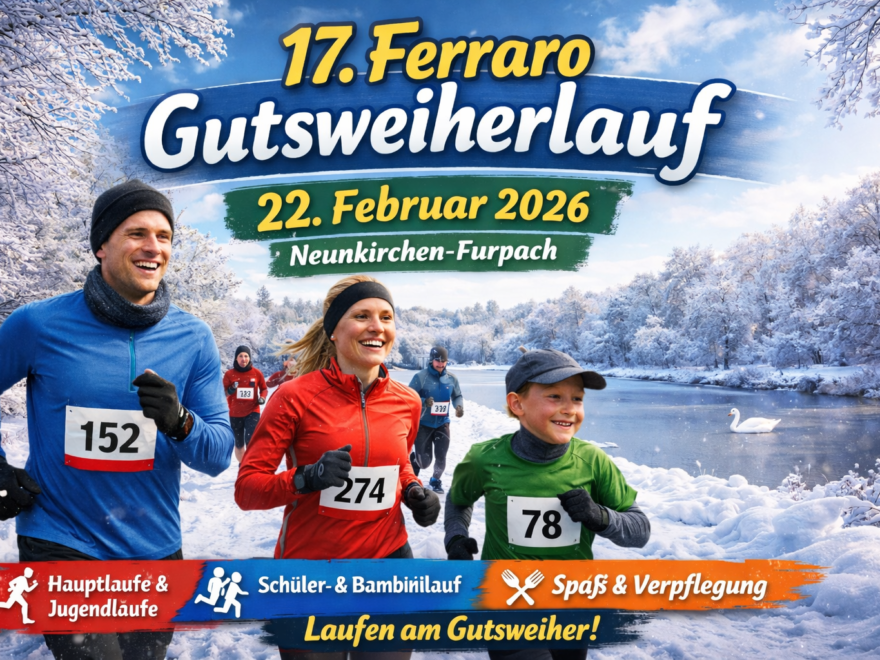 17. Ferraro Gutsweiherlauf 2026 des VfA Neunkirchen